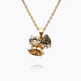 Caroline Svedbom - Ana Necklace Black Golden Combo Gold