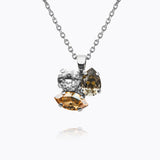 Caroline Svedbom - Ana Necklace Black Golden Combo Rhodium
