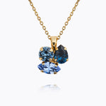 Caroline Svedbom - Ana Necklace Denimblue Combo Gold