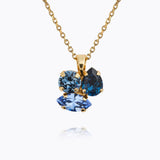 Caroline Svedbom - Ana Necklace Denimblue Combo Gold