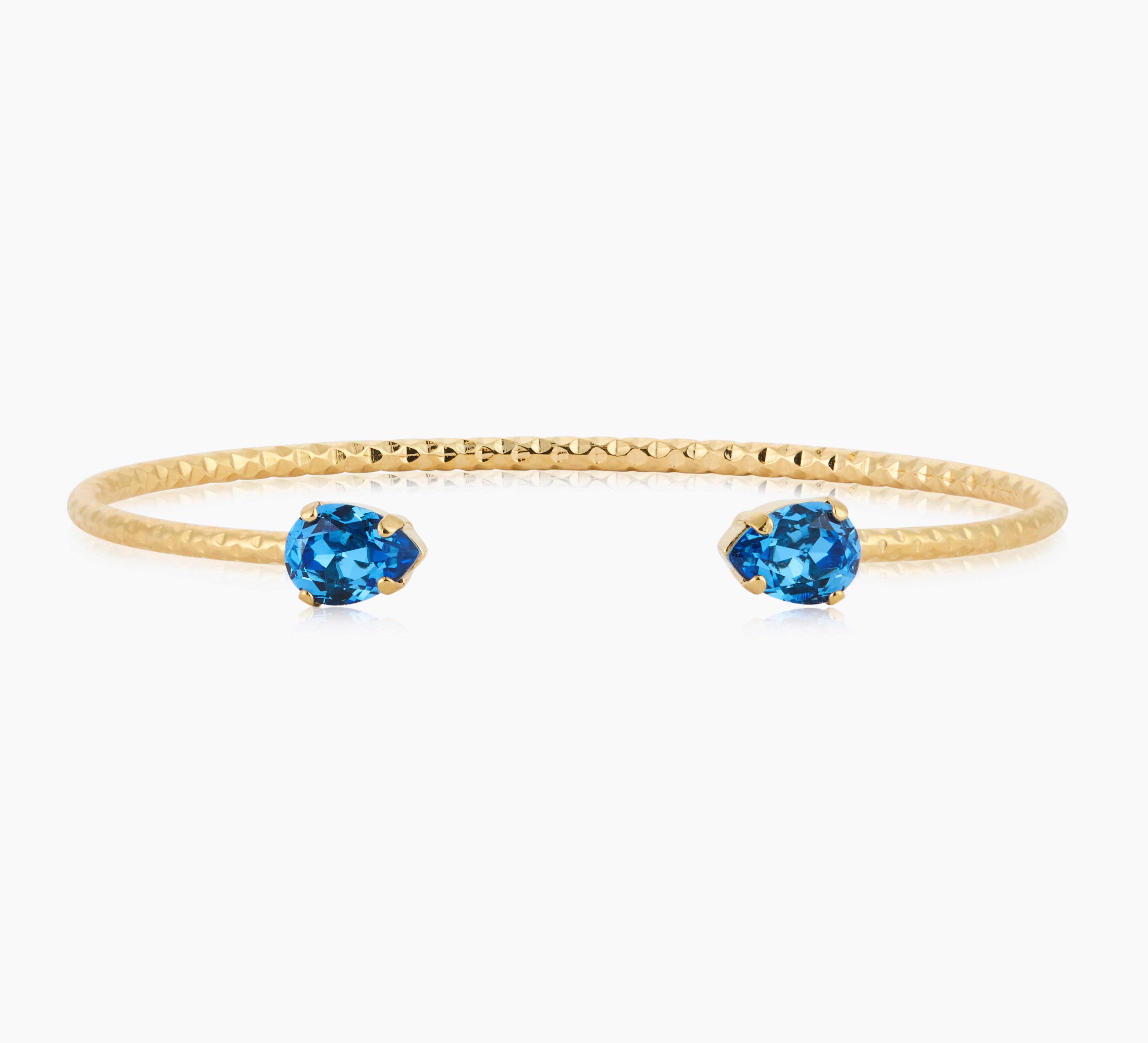 Caroline Svedbom - Amelia Bracelet Recreated Iceblue Gold