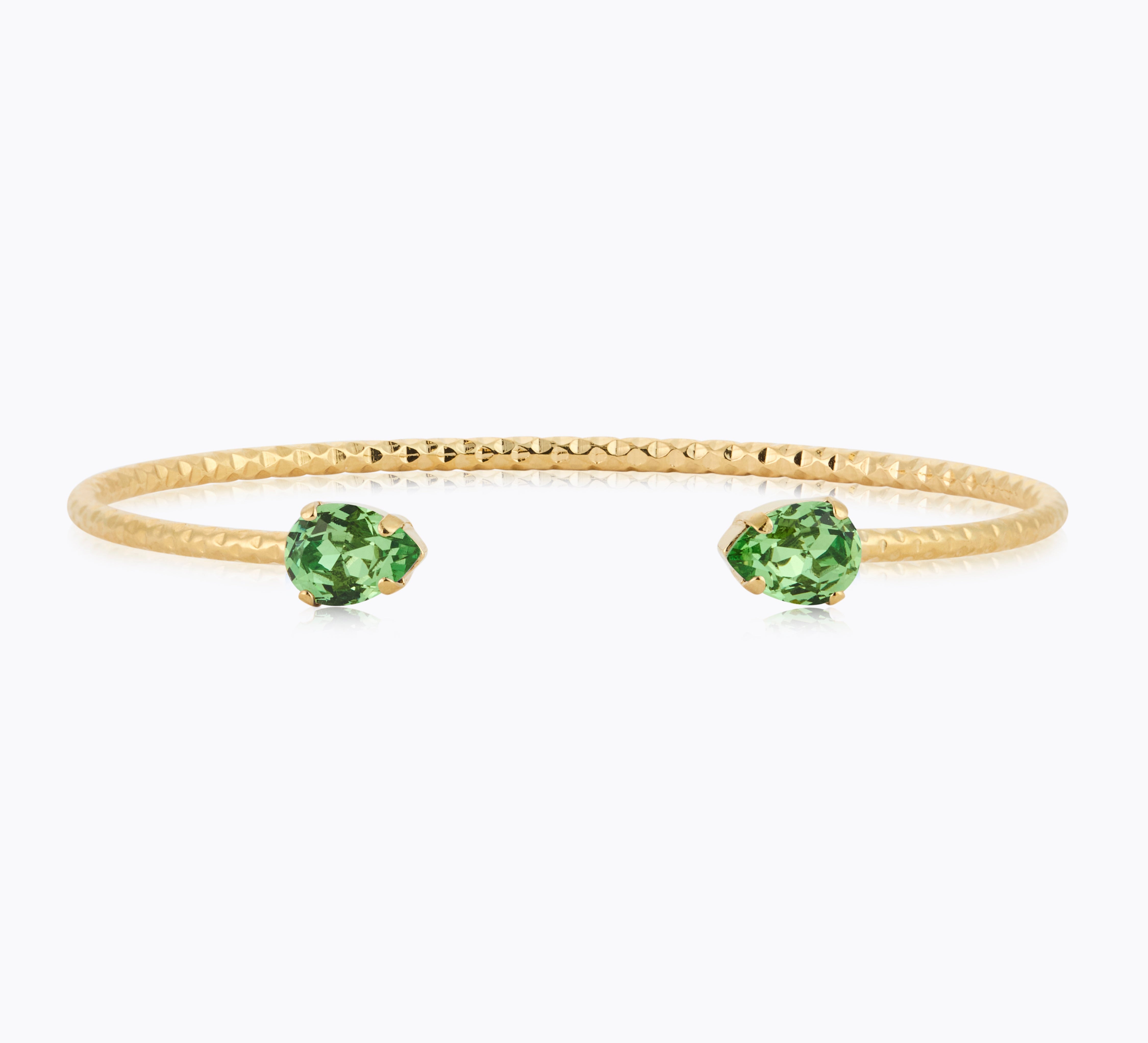 Caroline Svedbom - Amelia Bracelet Recreated Peridot Gold