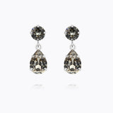 Caroline Svedbom - Mini Drop Earring Black Diamond Rhodium