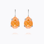 Caroline Svedbom - Mini Drop Clasp Earrings Mango Delite Rhodium