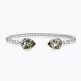 Caroline Svedbom - Mini Drop Bracelet Black Diamond Rhodium