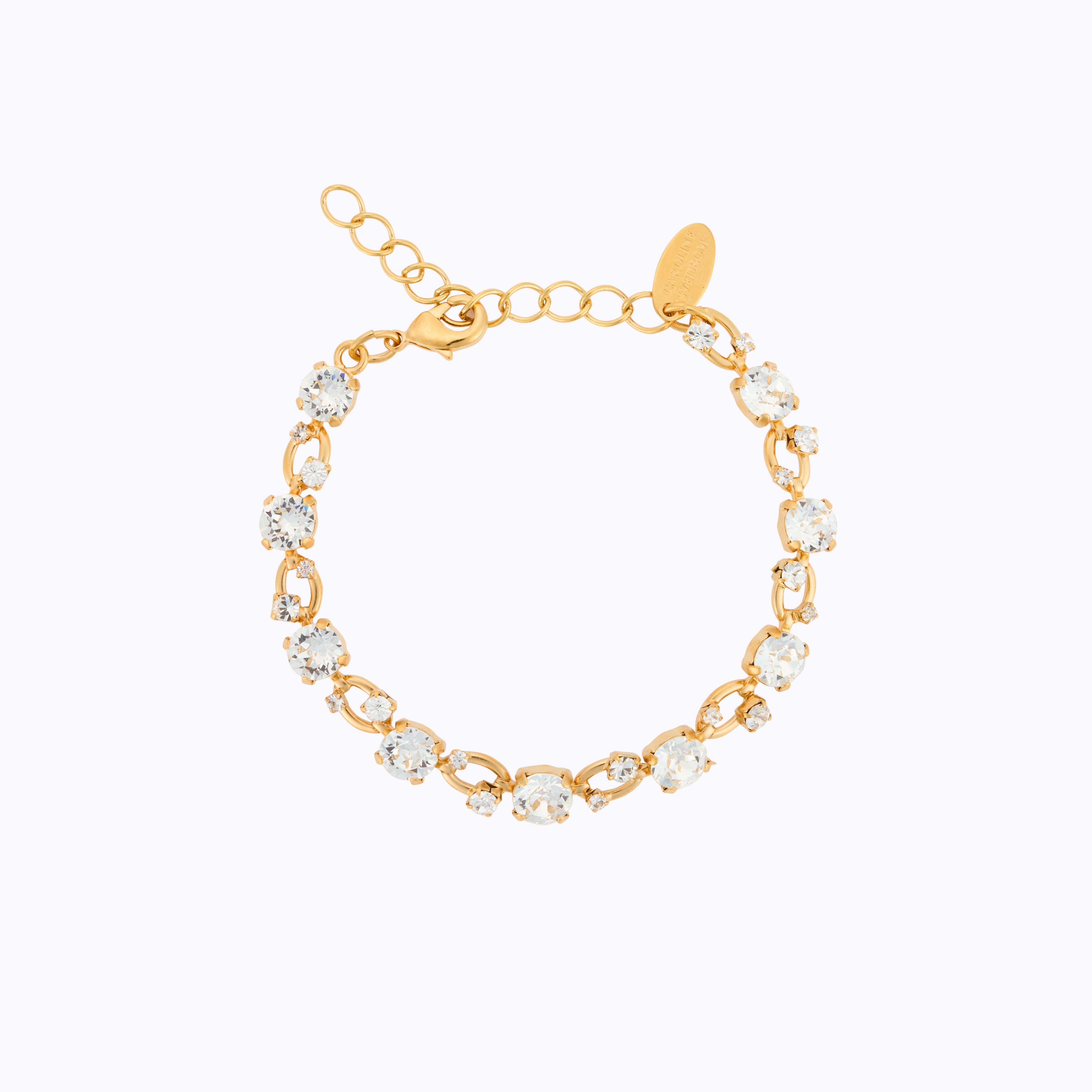 Caroline Svedbom - Fay Bracelet Crystal Gold