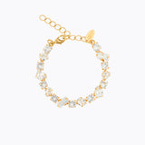 Caroline Svedbom - Noelle Statement Bracelet Crystal Gold