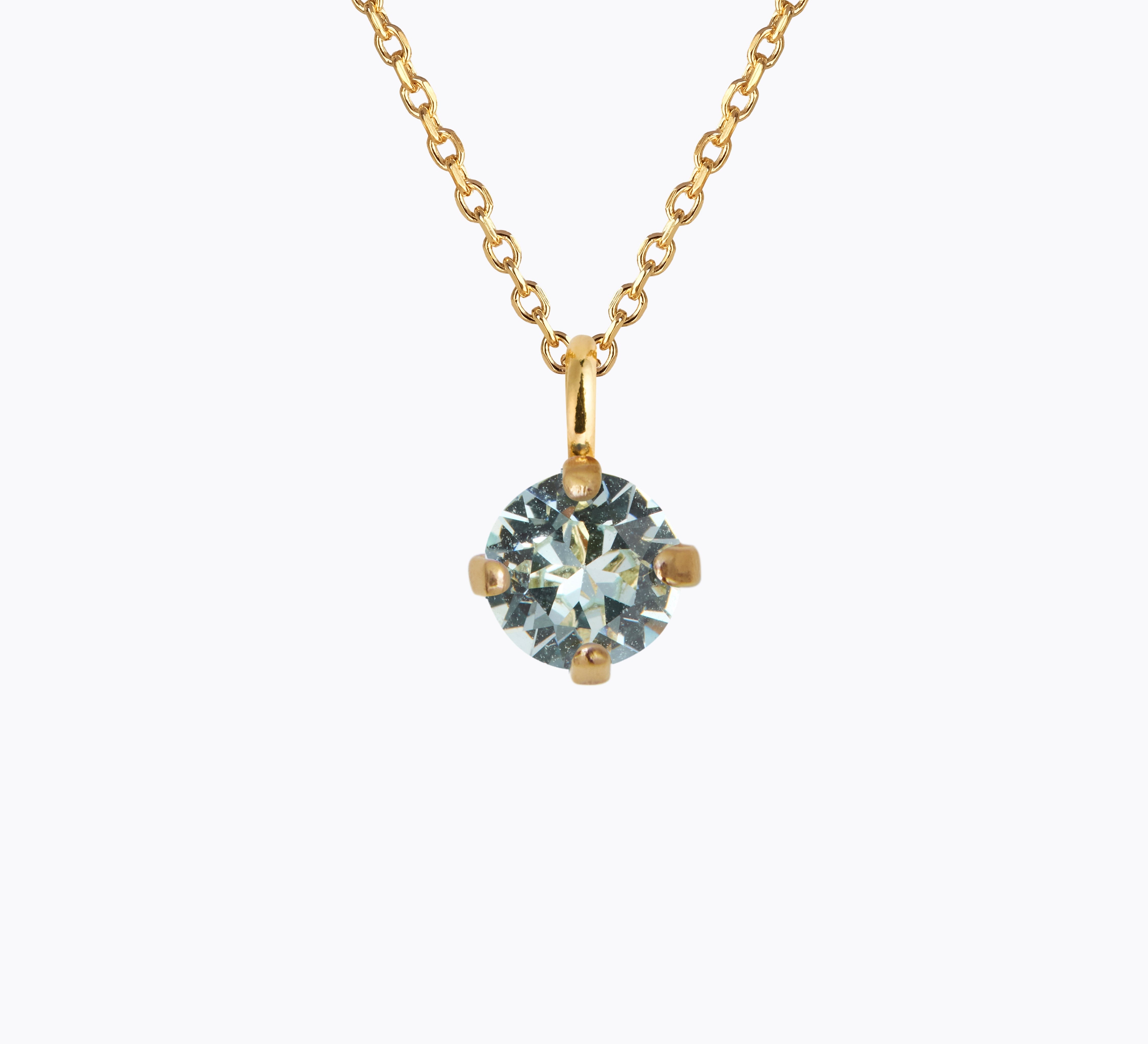 Caroline Svedbom - Natti Stud Necklace Light Azore Gold