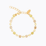 Caroline Svedbom - Calanthe Bracelet Dark Jonquil Combo Gold
