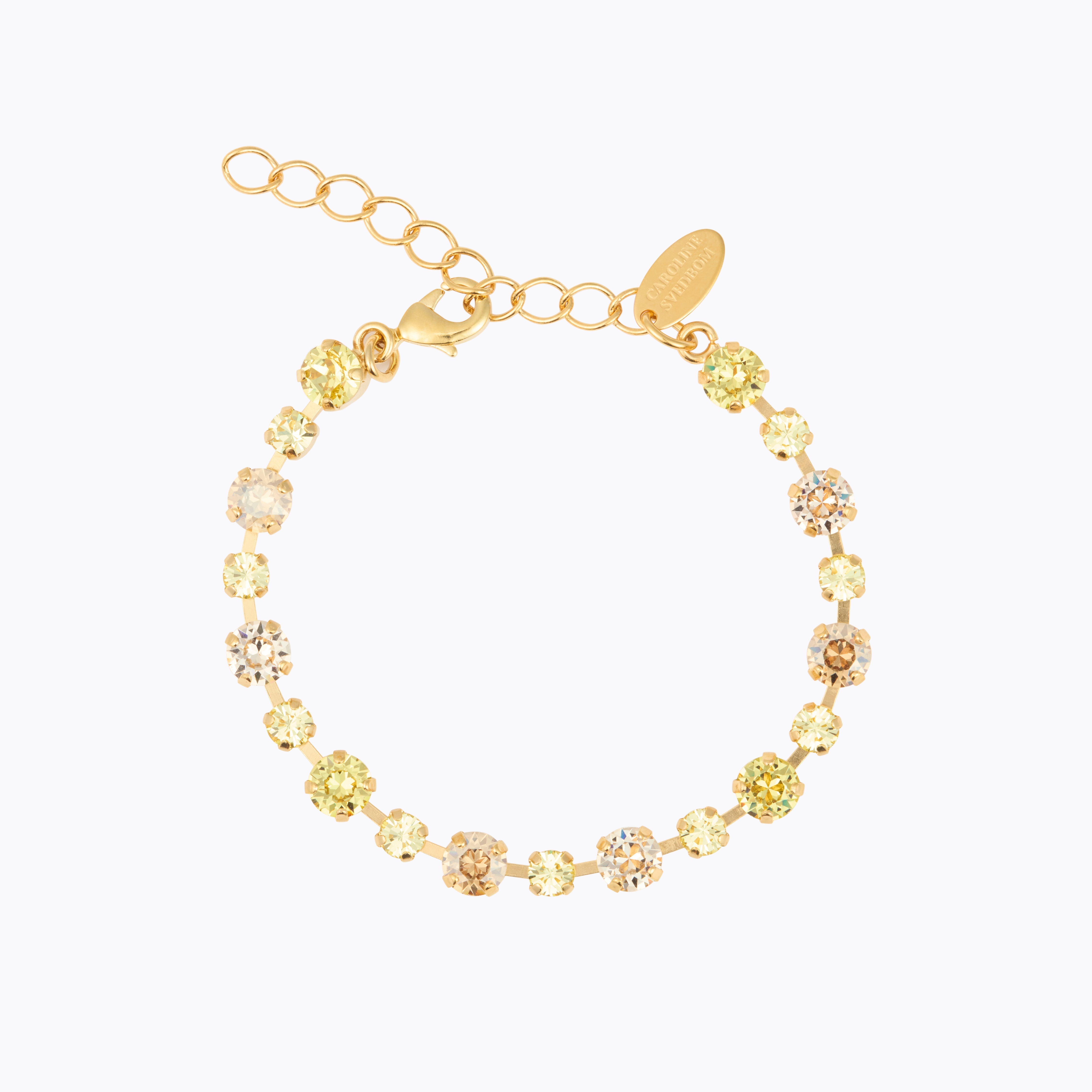 Caroline Svedbom - Calanthe Bracelet Dark Jonquil Combo Gold