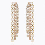 Caroline Svedbom - Camilia Earrings Electric White Combo Gold