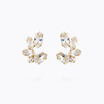 Caroline Svedbom - Clare Earrings Crystal Gold