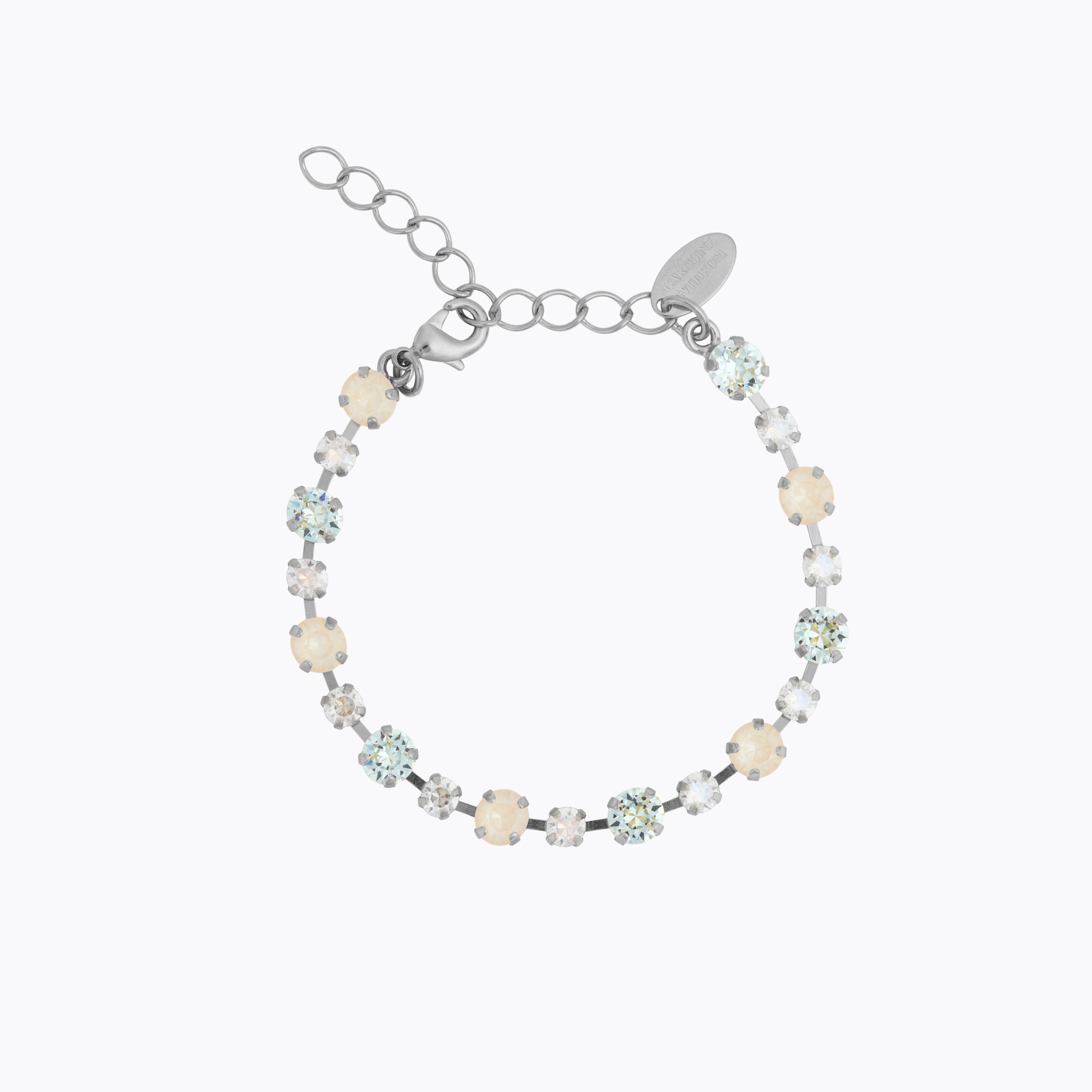 Caroline Svedbom - Calanthe Bracelet Azore Combo Rhodium