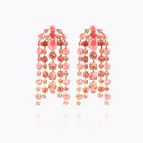 Caroline Svedbom - Cirelle Earrings Light Coral Combo Gold
