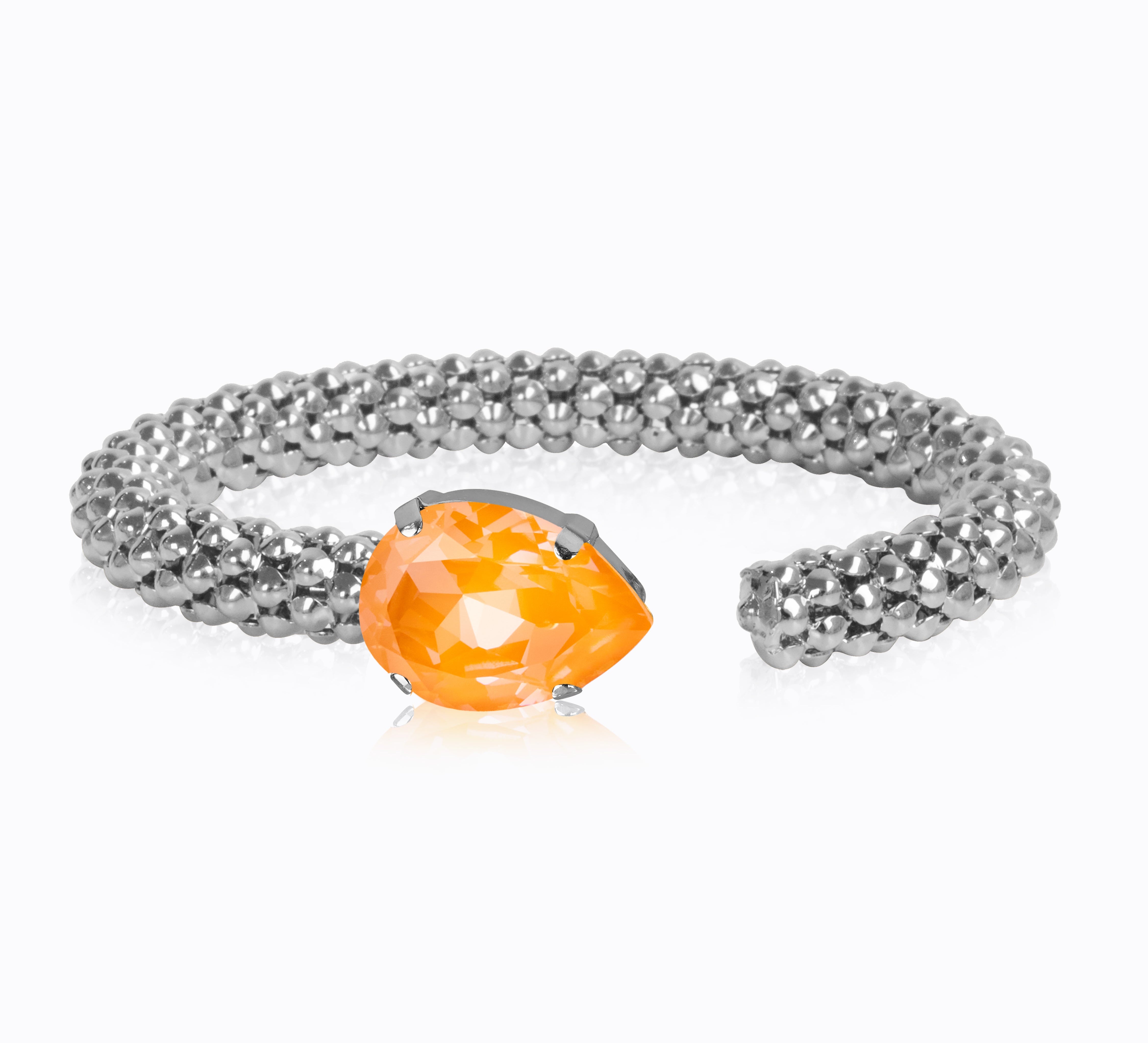 Caroline Svedbom - Classic Rope Bracelet Mango Delite Rhodium