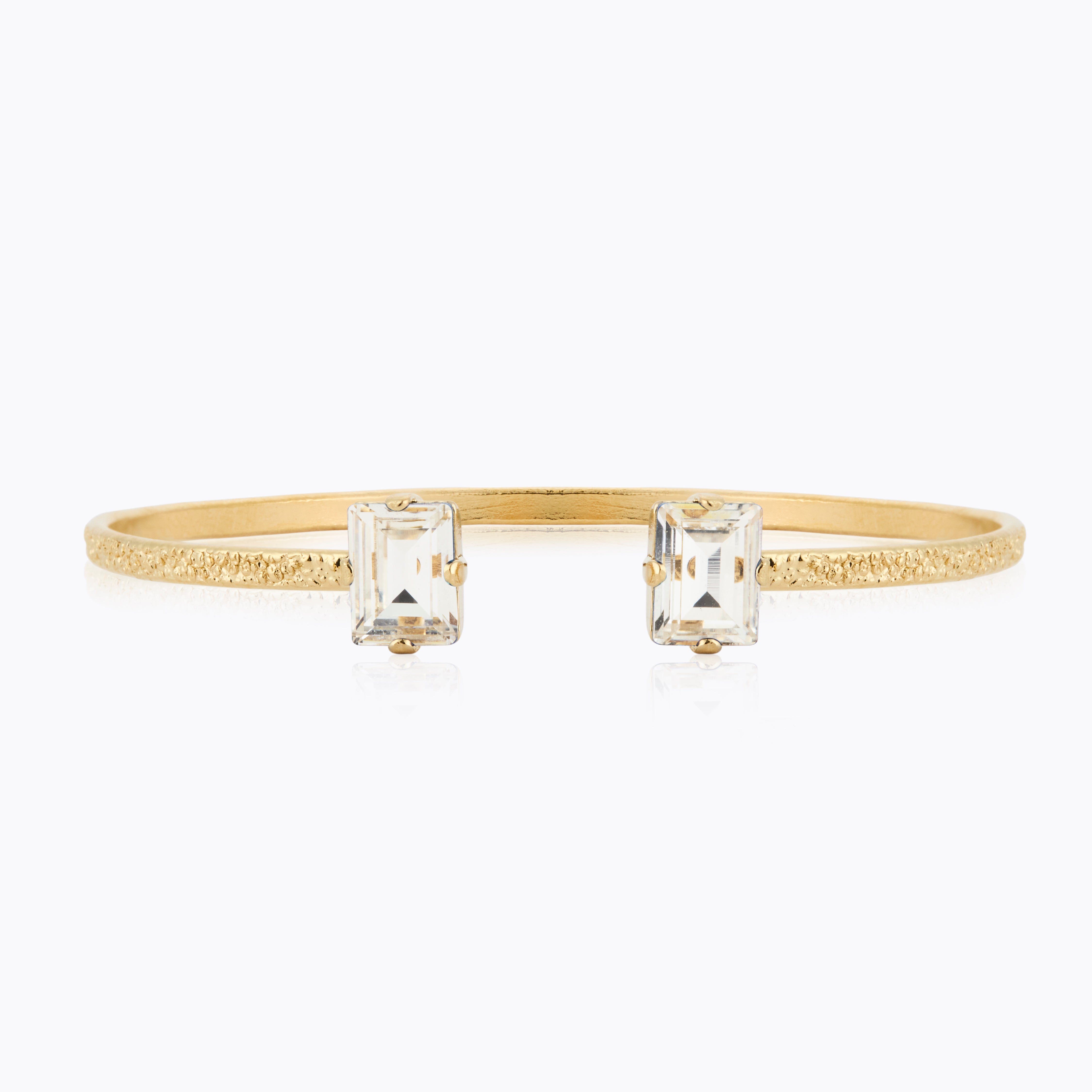 Caroline Svedbom - Diora Stud Bracelet Crystal Gold