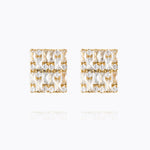 Caroline Svedbom - Evelyne Earrings Crystal Gold