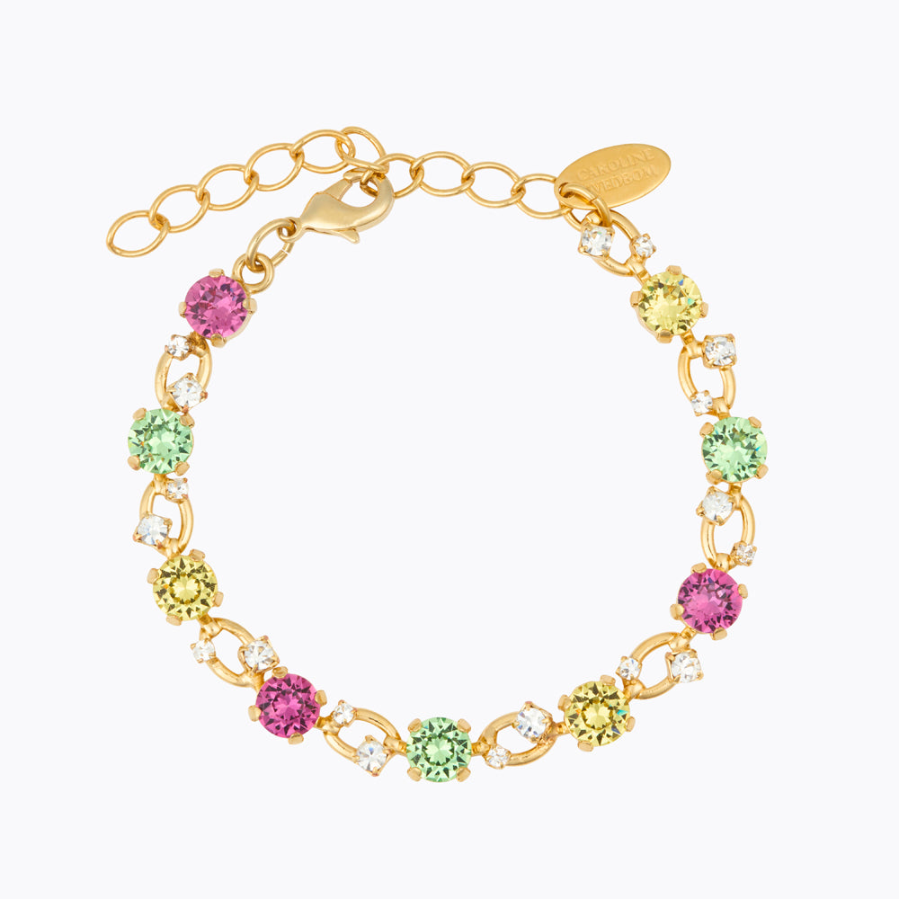 Caroline Svedbom - Fay Bracelet Autumn Bloom Combo Gold
