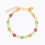 Caroline Svedbom - Fay Bracelet Autumn Bloom Combo Gold