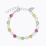 Caroline Svedbom - Fay Bracelet Autumn Bloom Combo Rhodium
