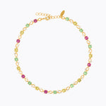 Caroline Svedbom - Fay Necklace Autumn Bloom Combo Gold