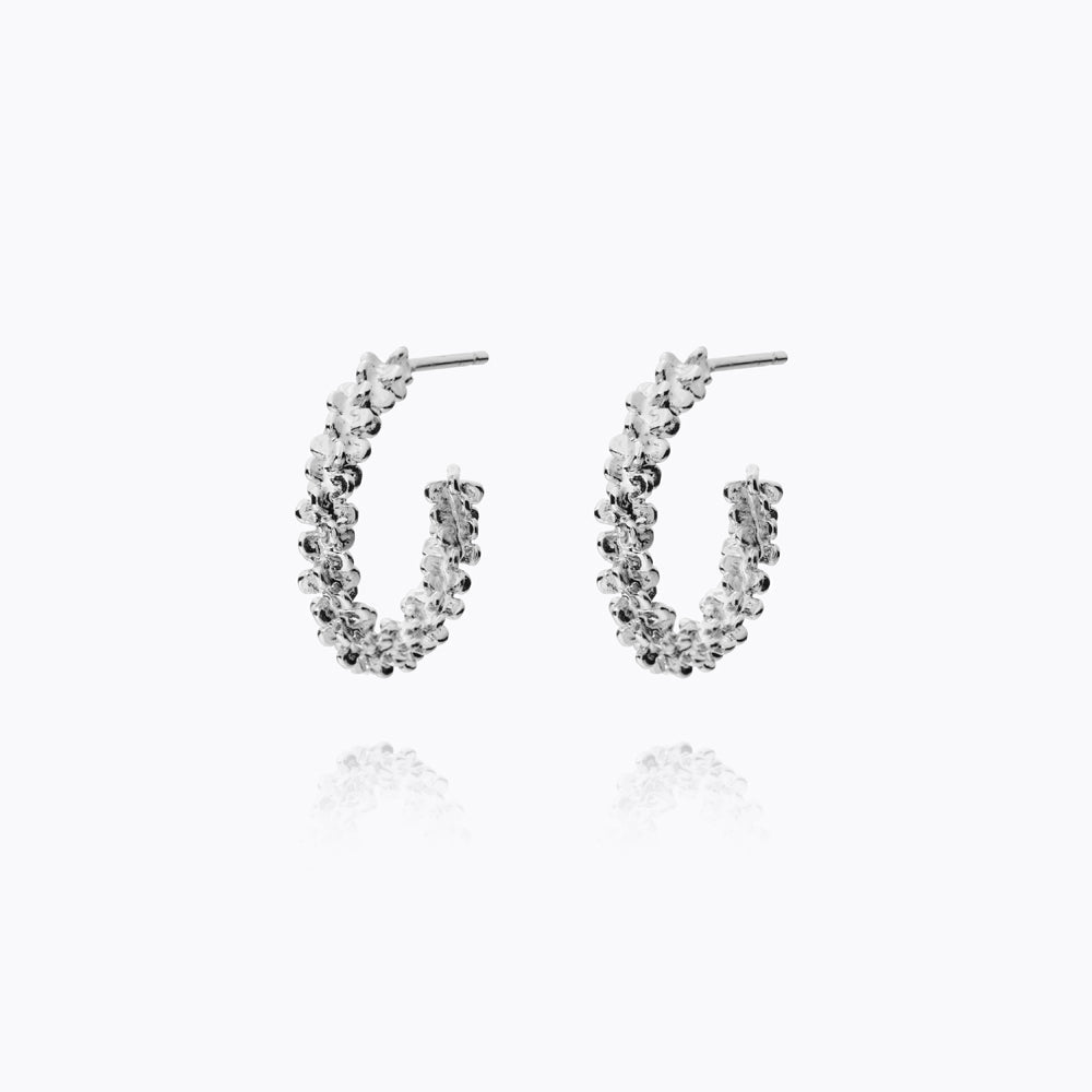 Caroline Svedbom - Gemma Loops Rhodium Rhodium