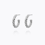 Caroline Svedbom - Gemma Loops Rhodium Rhodium