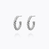 Caroline Svedbom - Gemma Loops Rhodium Rhodium