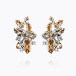 Caroline Svedbom - Havanna Earrings Silvershade Combo Rhodium