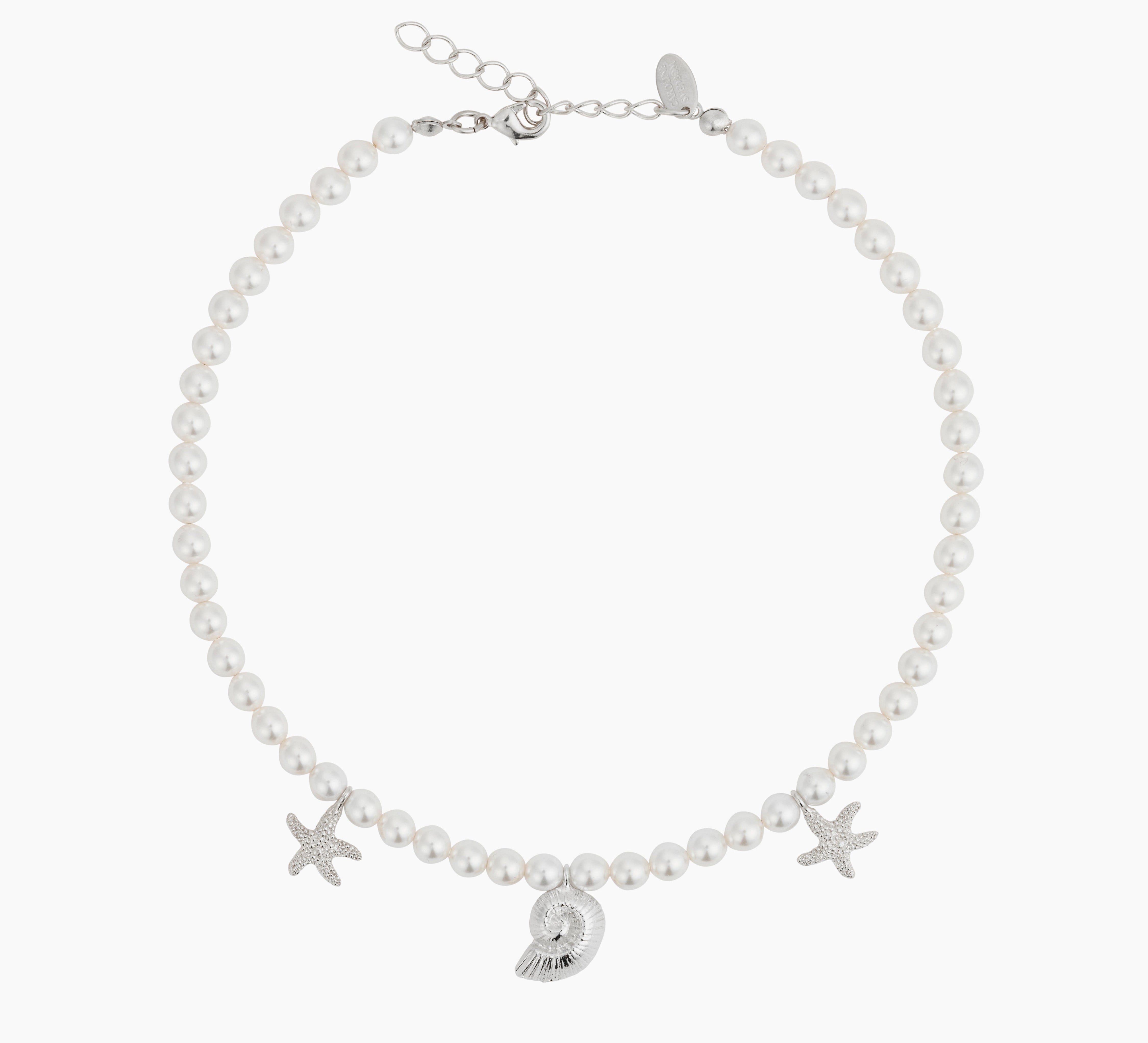 Caroline Svedbom - Ismara Necklace Pearl Rhodium