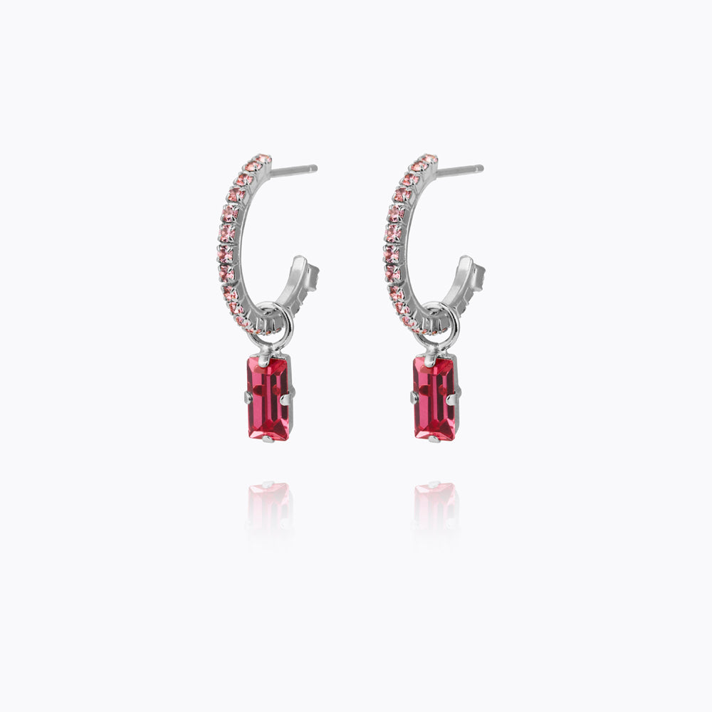 Caroline Svedbom - Lucy Earrings Rose Light Rose Rhodium