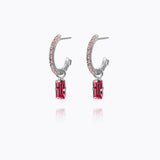 Caroline Svedbom - Lucy Earrings Rose Light Rose Rhodium