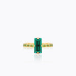 Caroline Svedbom - Lucy Ring Emerald Peridot Gold
