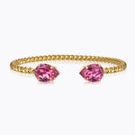 Caroline Svedbom - Mini Drop Bracelet Dark Rose Gold