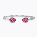 Caroline Svedbom - Mini Drop Bracelet Dark Rose Rhodium