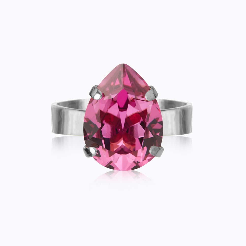 Caroline Svedbom - Mini Drop Ring Dark Rose Rhodium