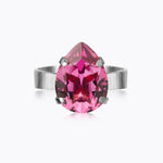 Caroline Svedbom - Mini Drop Ring Dark Rose Rhodium
