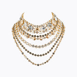Caroline Svedbom - Mini Kallisto Necklace Black Golden Combo Gold