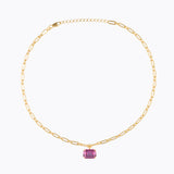 Caroline Svedbom - Mini Lydia Necklace Dark Rose Gold
