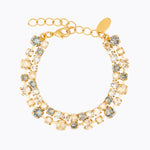 Caroline Svedbom - Mini Pomona Bracelet Black Golden Combo Gold