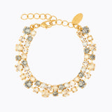 Caroline Svedbom - Mini Pomona Bracelet Black Golden Combo Gold