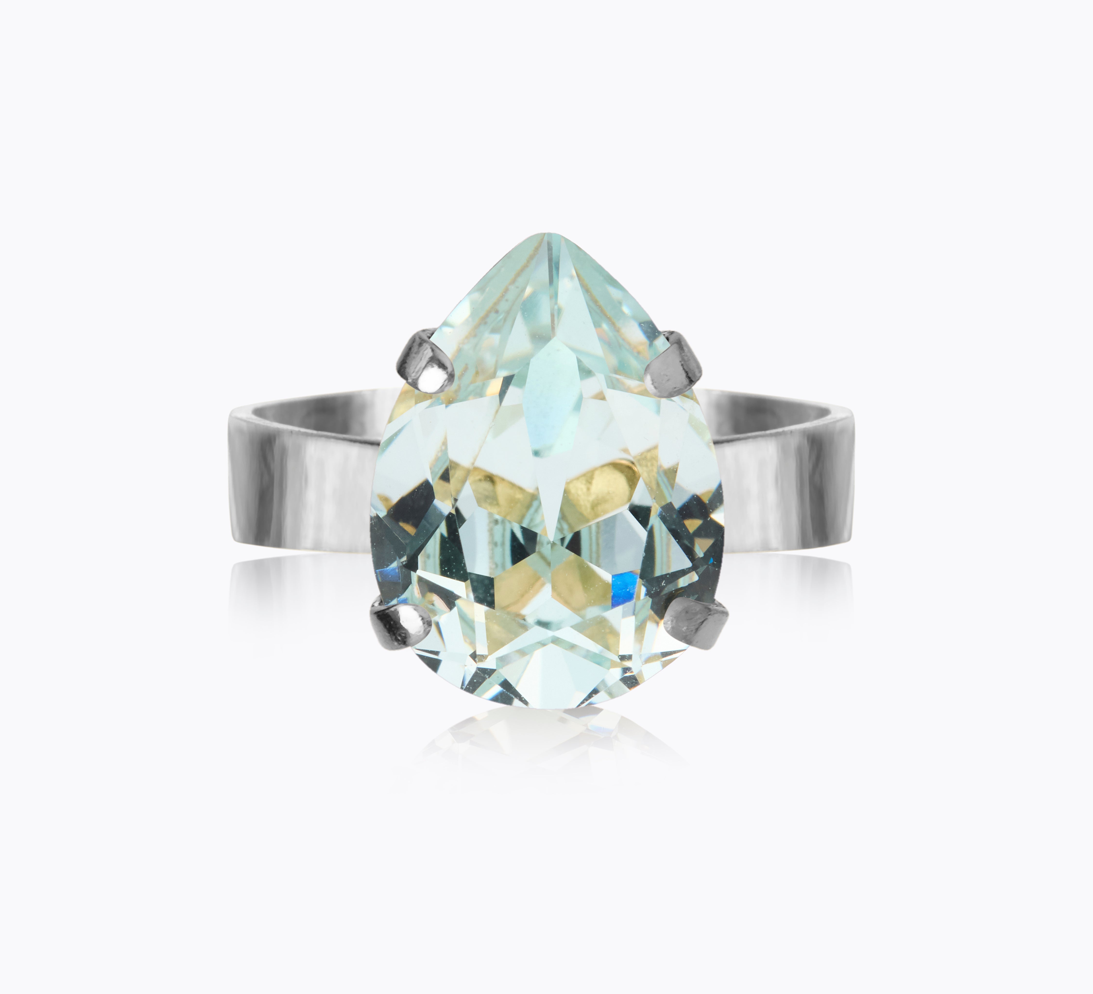 Mini Drop Ring / Light Azore