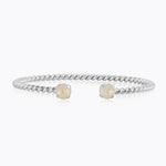 Caroline Svedbom - Mini Twisted Bracelet Linen Ignite Rhodium
