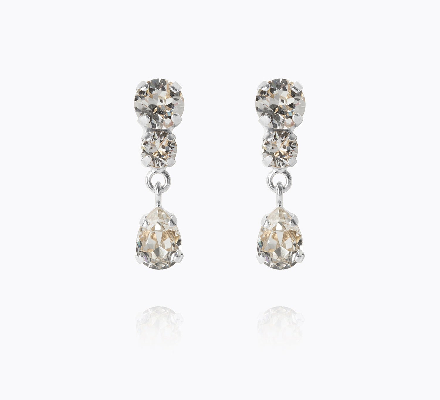 Caroline Svedbom - My Day Earrings Crystal Rhodium