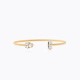 Caroline Svedbom - Noelle Bracelet Crystal Gold