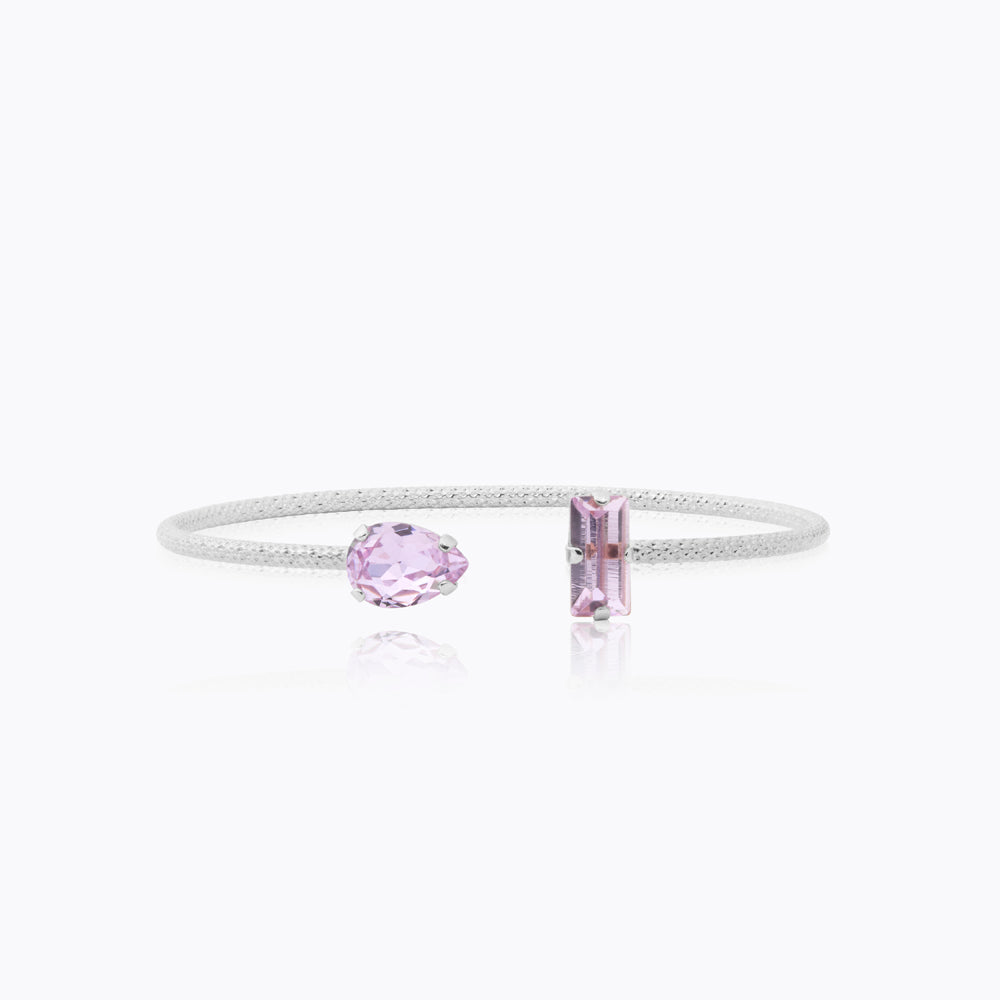 Caroline Svedbom - Noelle Bracelet Violet Rhodium
