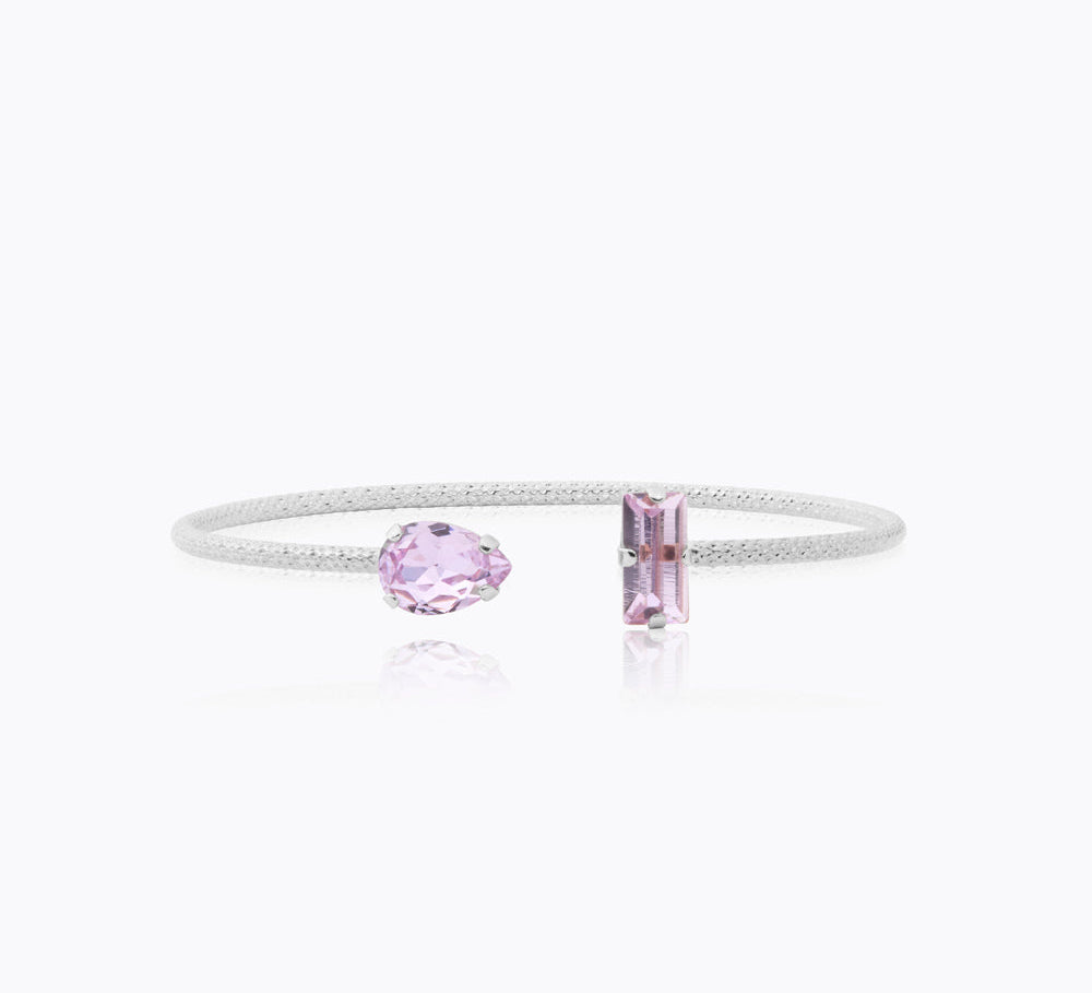 Caroline Svedbom - Noelle Bracelet Violet Rhodium