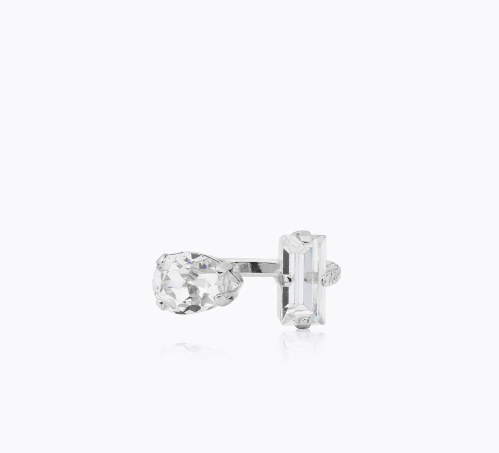 Caroline Svedbom - Noelle Ring Crystal Rhodium