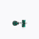 Caroline Svedbom - Noelle Ring Emerald Rhodium