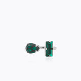 Caroline Svedbom - Noelle Ring Emerald Rhodium